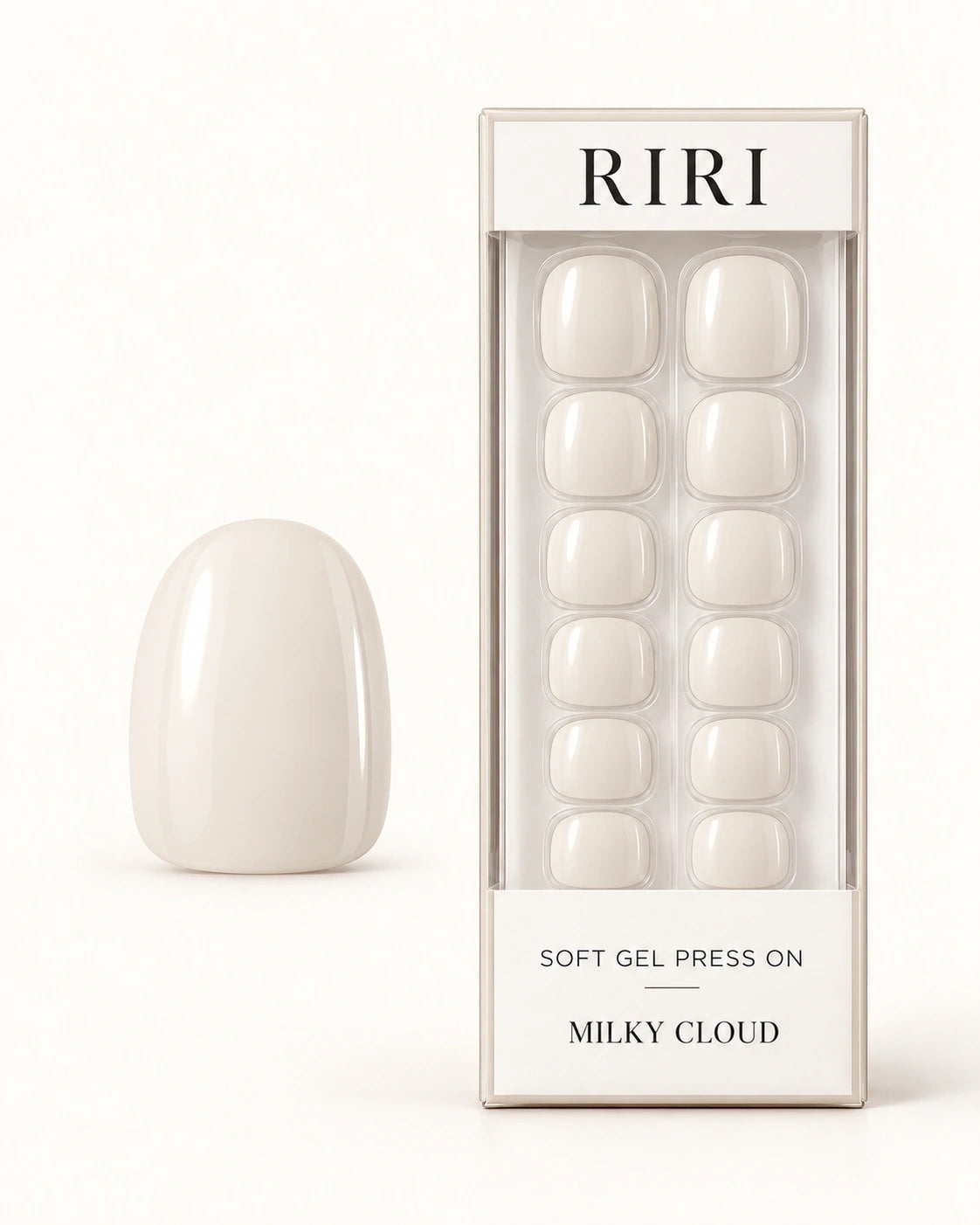RIRI Milky Cloud Press On
